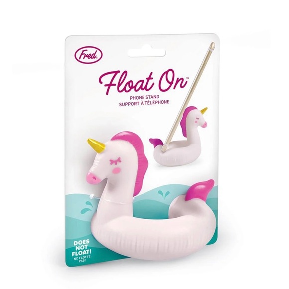 NEW NIB Fred Float On - Unicorn phone stand - Picture 1 of 7